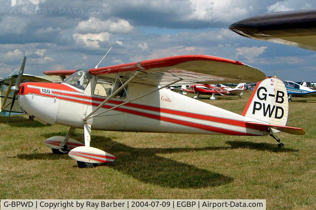 G-BPWD, 1946 Cessna 120 C/N 10026, Taken here.