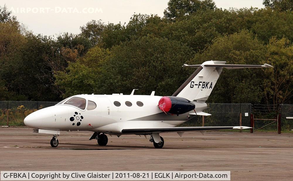 G-FBKA, 2008 Cessna 510 Citation Mustang Citation Mustang C/N 510-0096, Ex: N40049 > N996CM > G-FBKA > N258WC June 2012 - Originally owned, Blink Ltd in July 2009 & currently with New Oxford Leasing LLC since June 2012