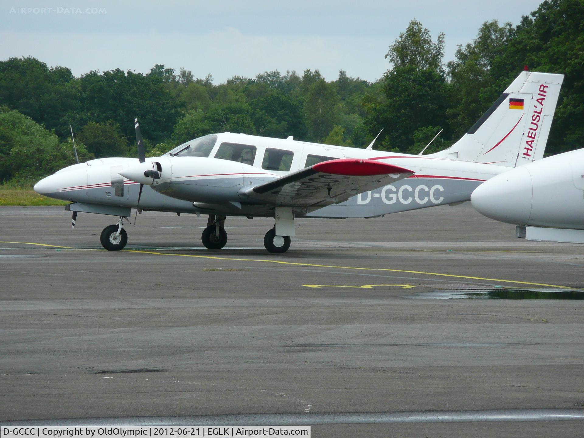 D-GCCC, Piper PA-34-200T Seneca II C/N 34-8233108, Parked