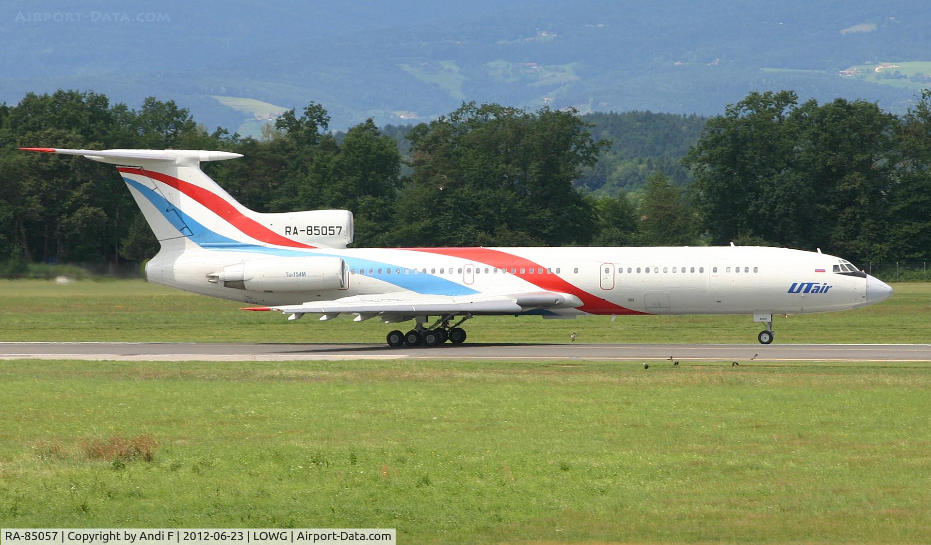 RA-85057, 1989 Tupolev Tu-154M C/N 07A1001, UTair Tupolev TU-154M