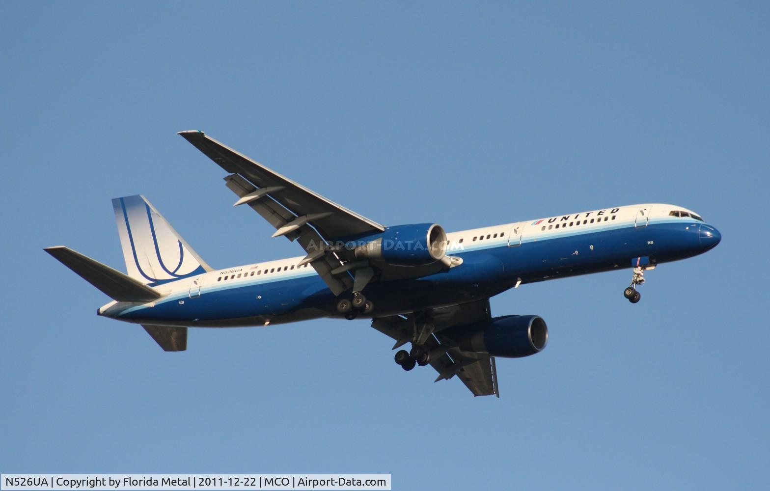 N526UA, 1991 Boeing 757-222 C/N 24994, United 757