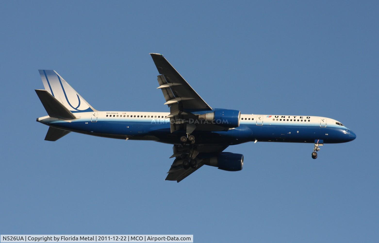 N526UA, 1991 Boeing 757-222 C/N 24994, United 757