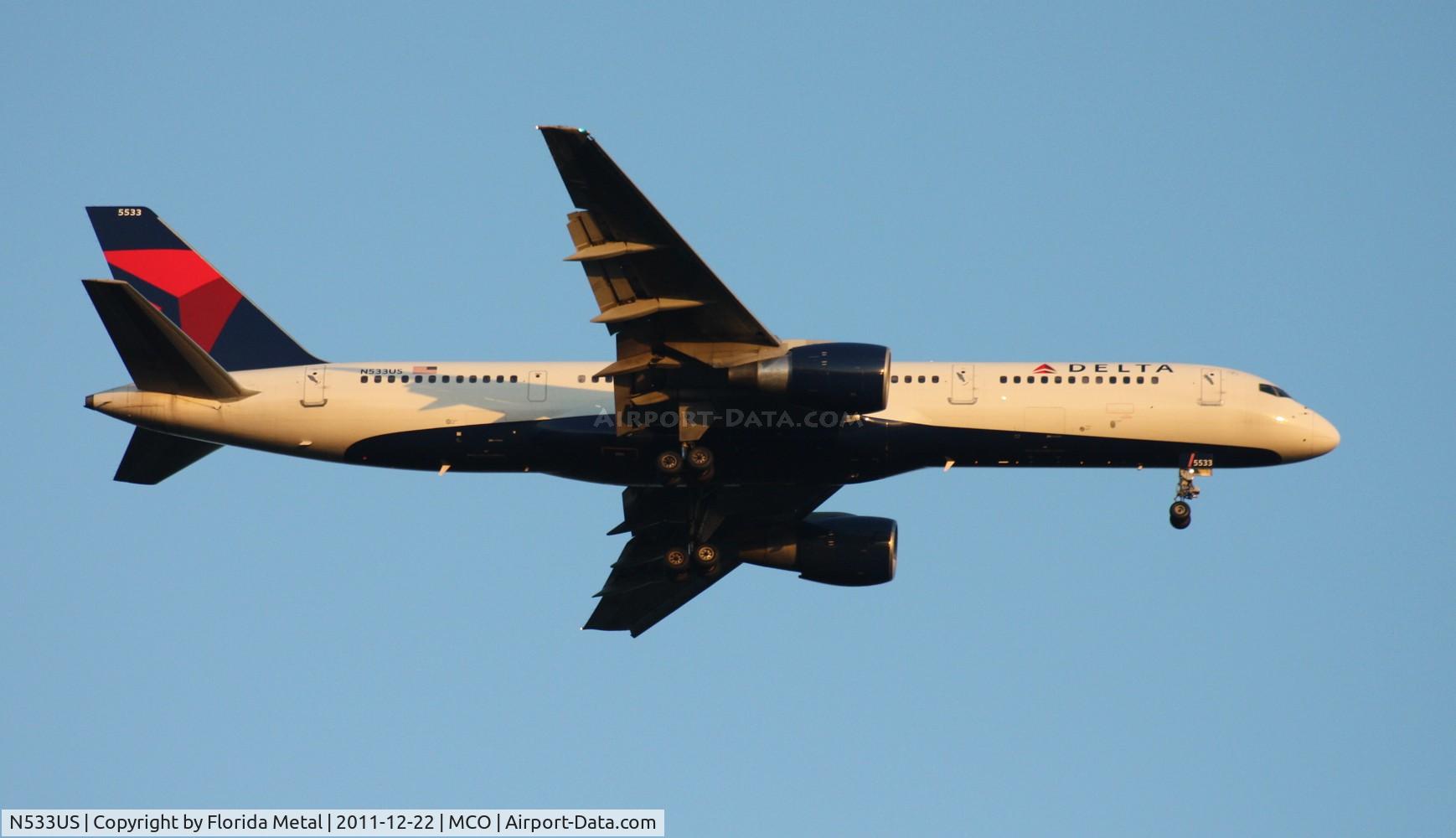 N533US, 1988 Boeing 757-251 C/N 24264, Delta 757
