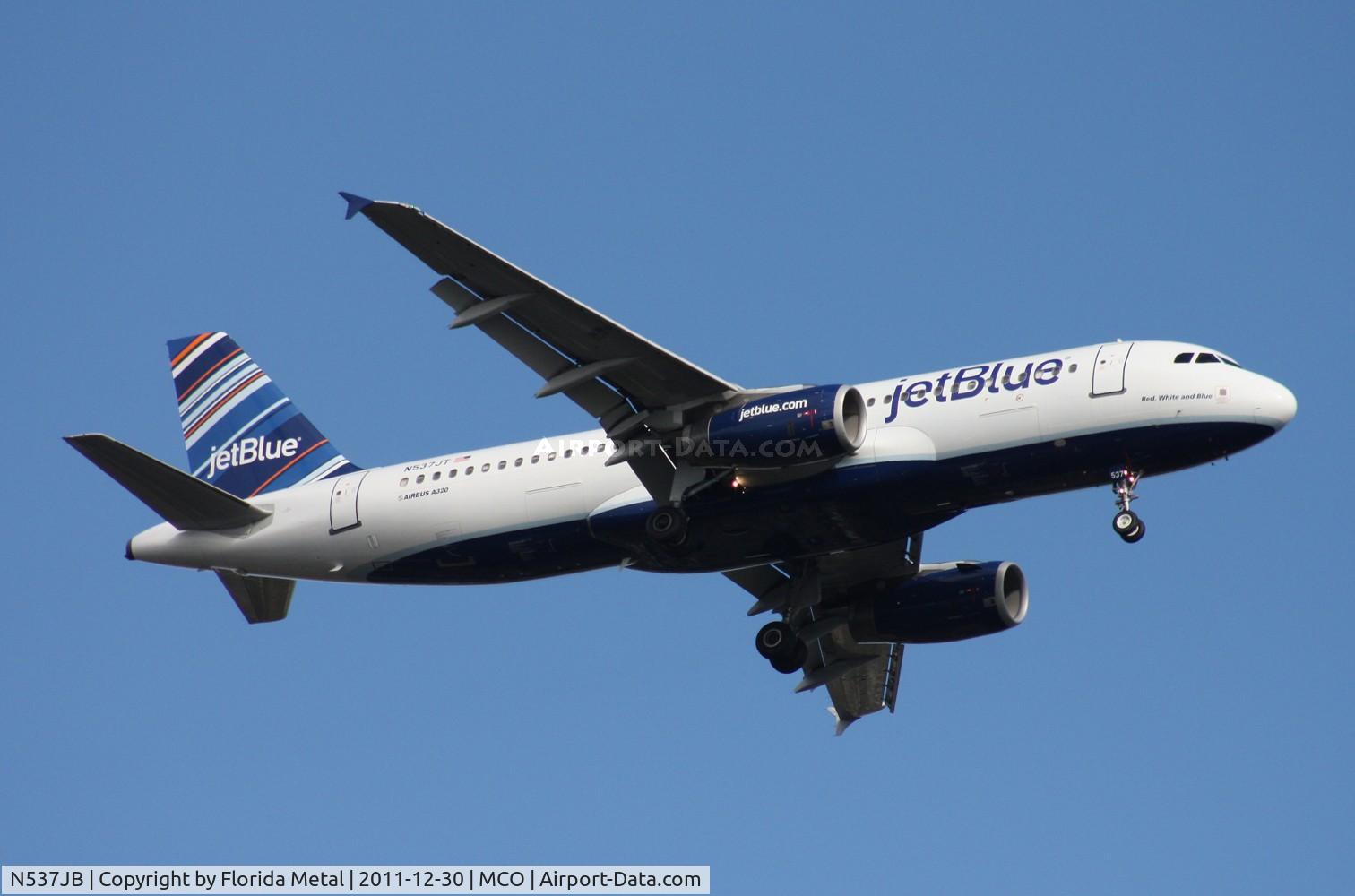 N537JB, 2002 Airbus A320-232 C/N 1785, Jet Blue A320