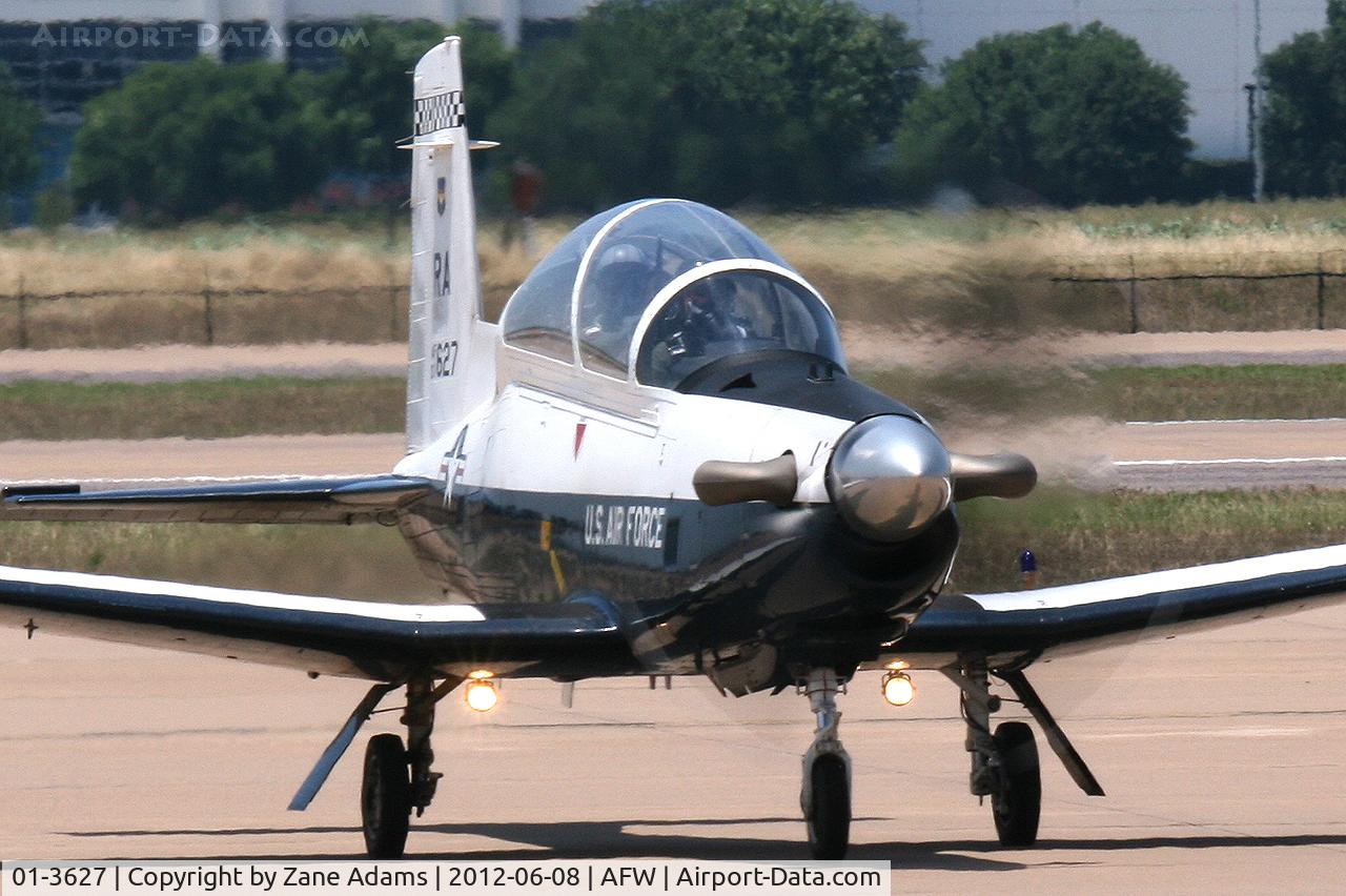 01-3627, 2001 Raytheon T-6A Texan II C/N PT-160, At Alliance Airport - Fort Worth, TX