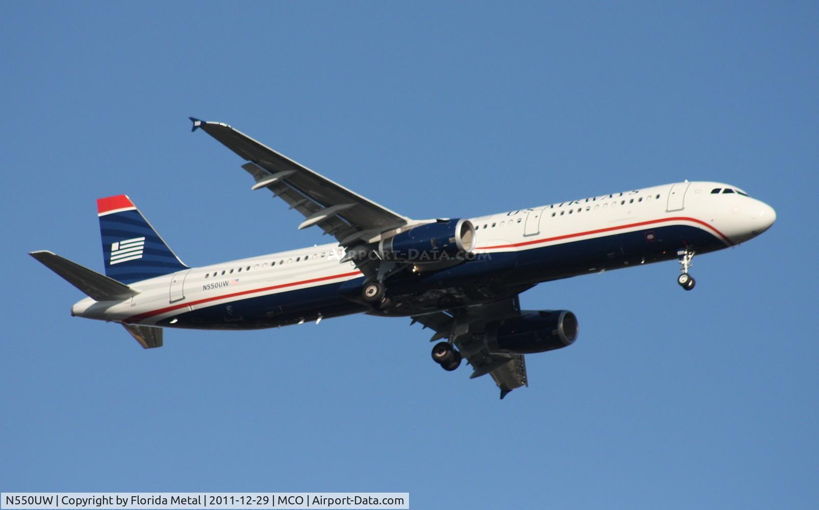 N550UW, 2011 Airbus A321-231 C/N 4935, US Airways A321