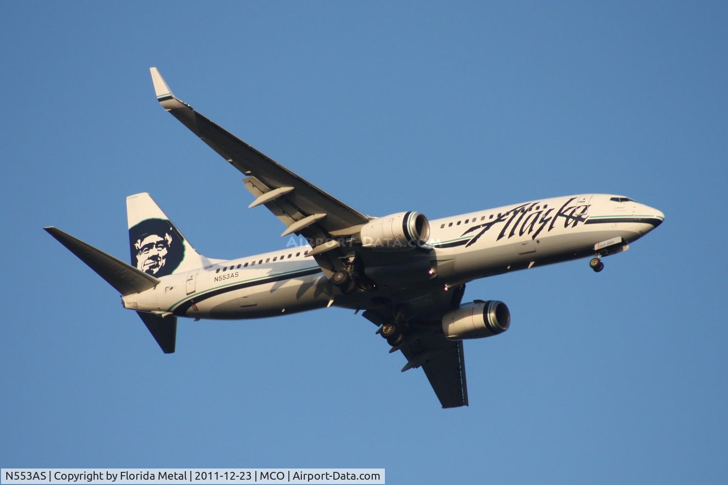 N553AS, 2006 Boeing 737-890 C/N 34594, Alaska 737