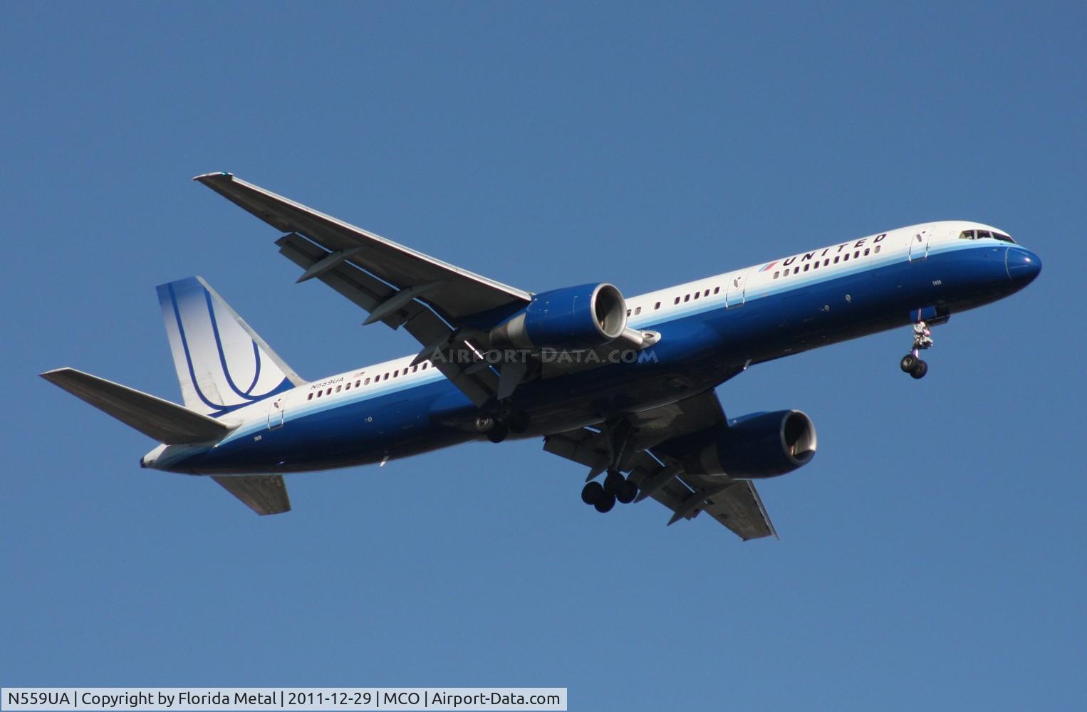 N559UA, 1992 Boeing 757-222 C/N 26657, United 757