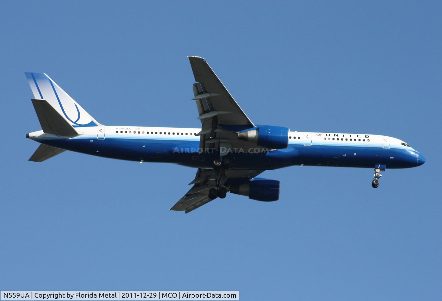 N559UA, 1992 Boeing 757-222 C/N 26657, United 757