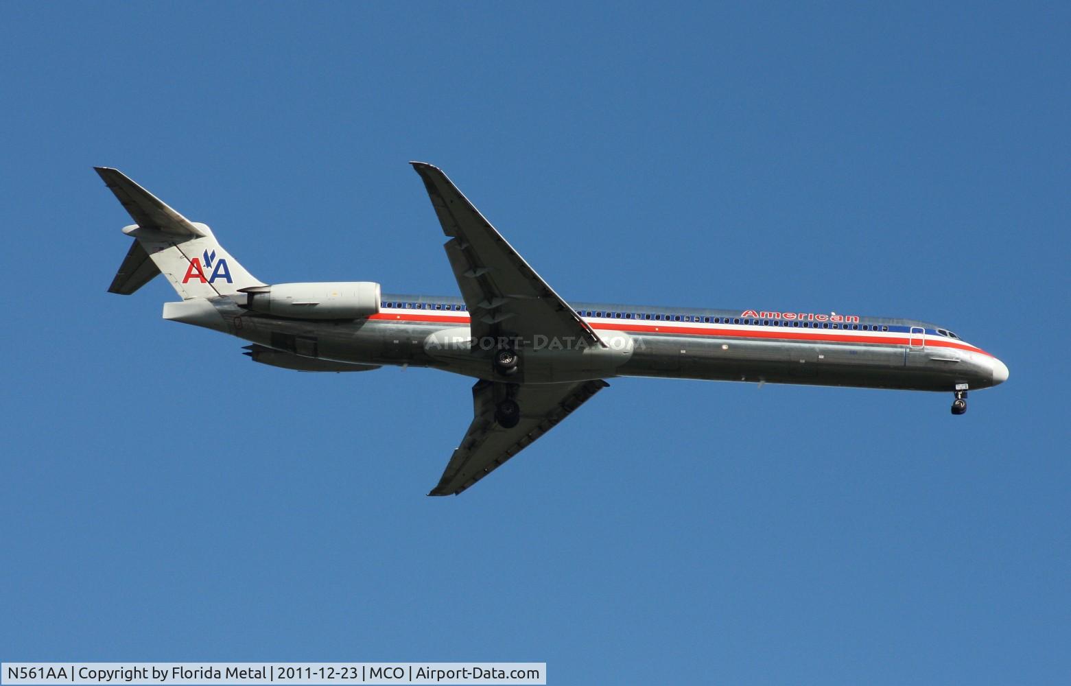 N561AA, 1991 McDonnell Douglas MD-82 (DC-9-82) C/N 53091, American MD-82