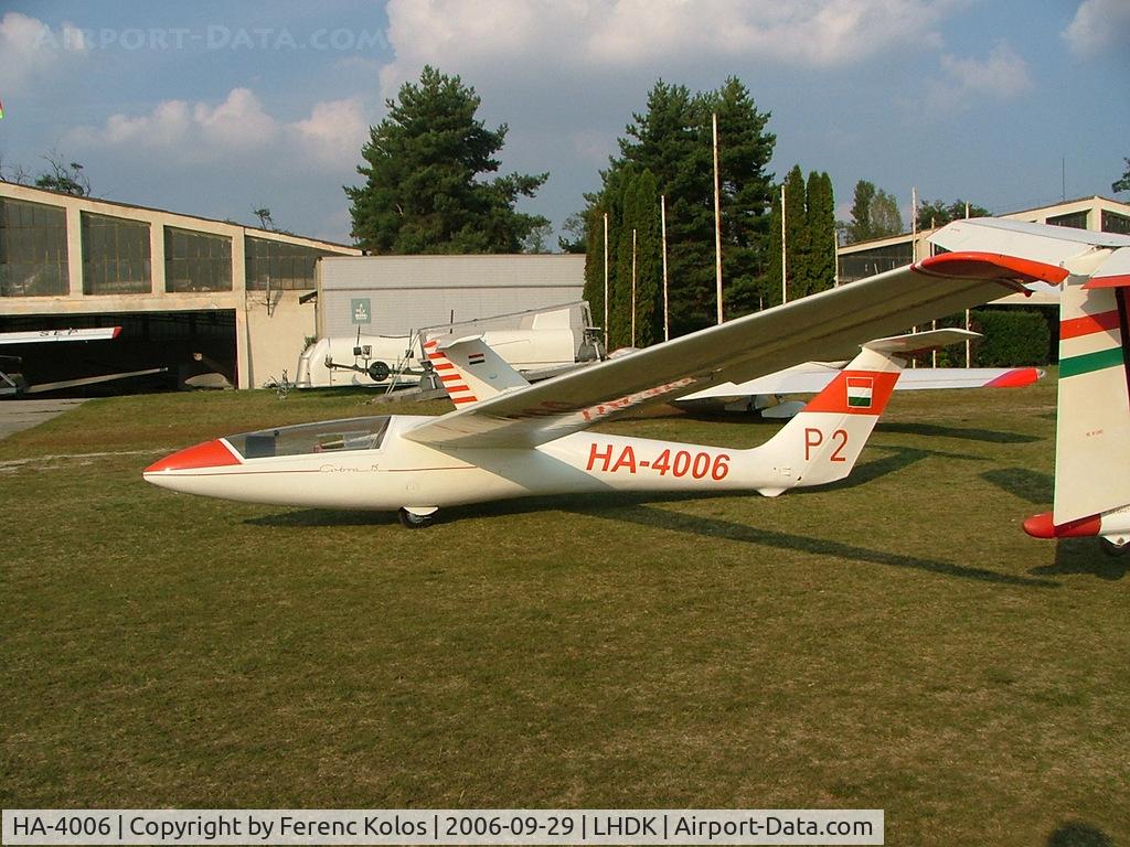 HA-4006, PZL-Bielsko SZD-36A Cobra 15 C/N W-621, Dunakeszi