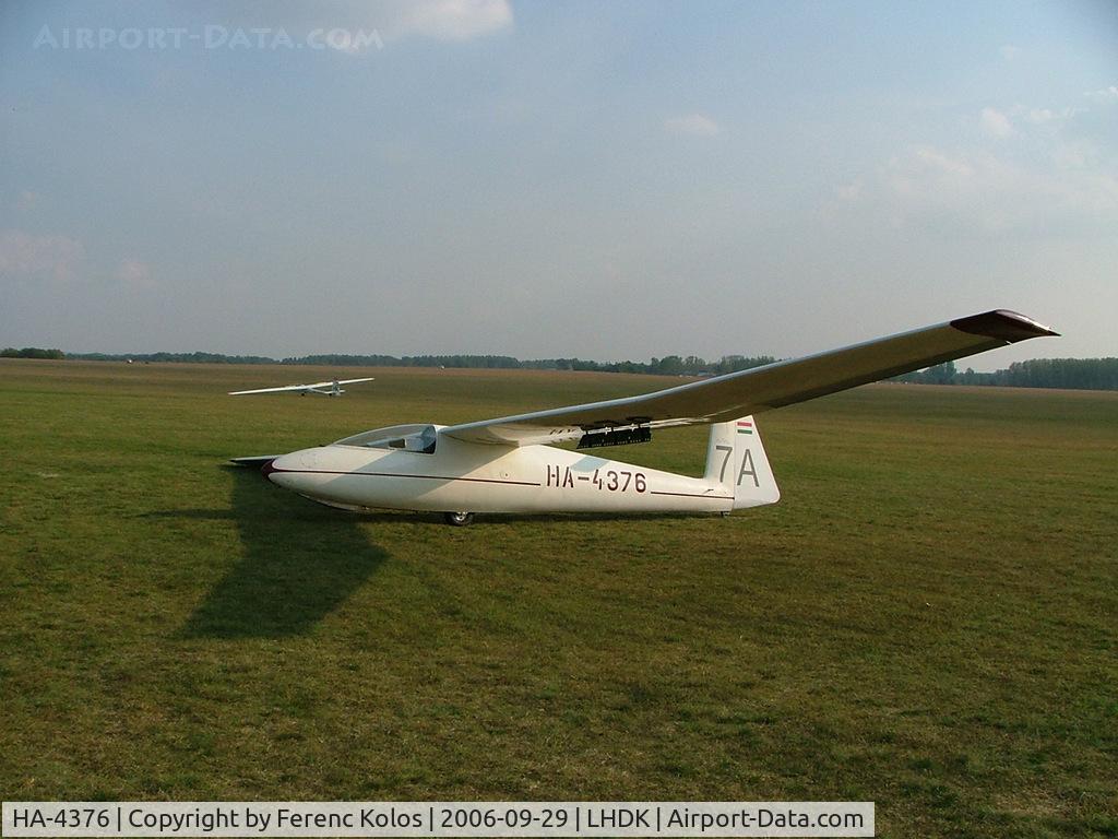HA-4376, 1977 PZL-Bielsko SZD-30 Pirat C/N S-08.16, Dunakeszi
