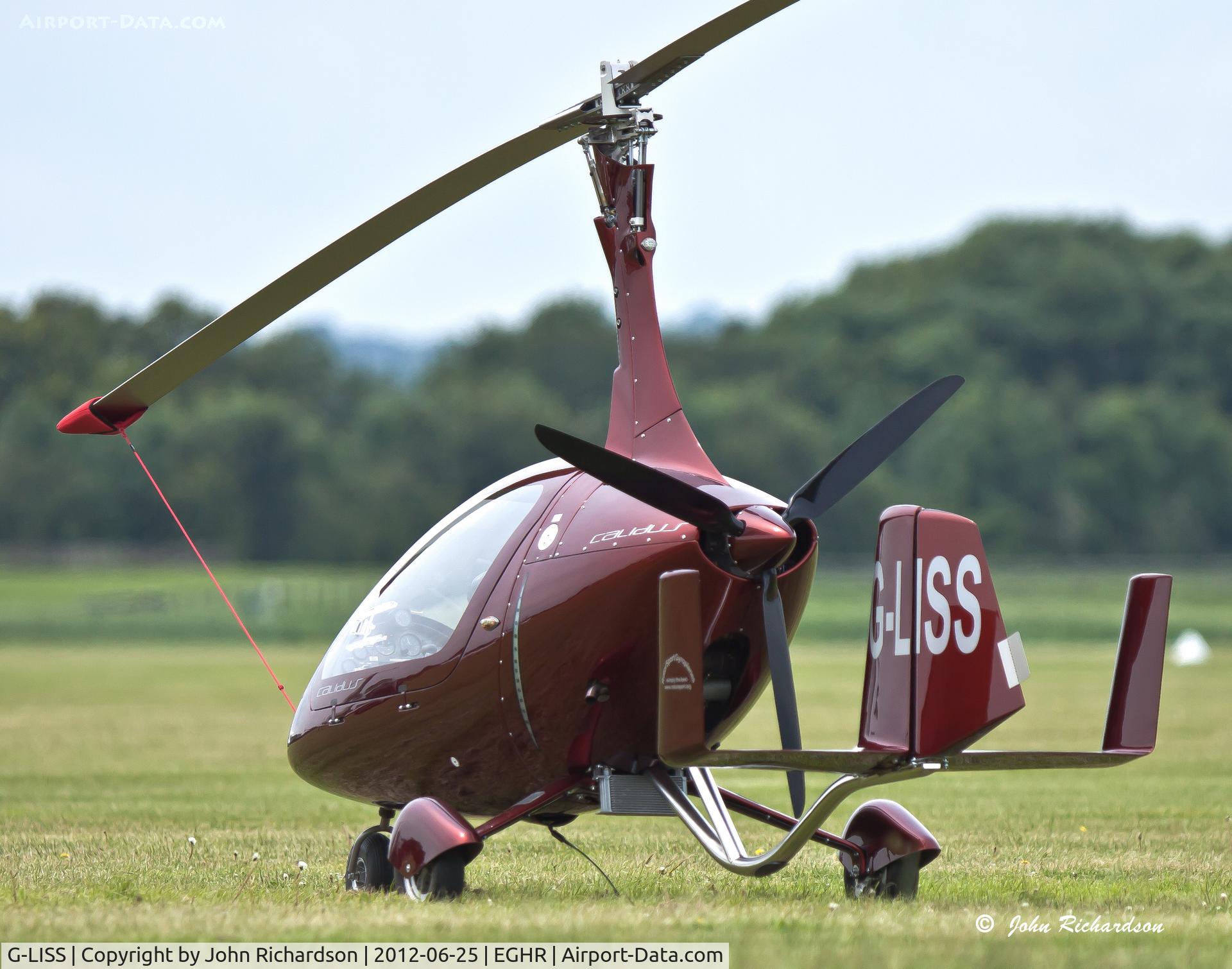 G-LISS, 2011 Rotorsport UK Calidus C/N RSUK/CALS/019, Parked at Goodwood
