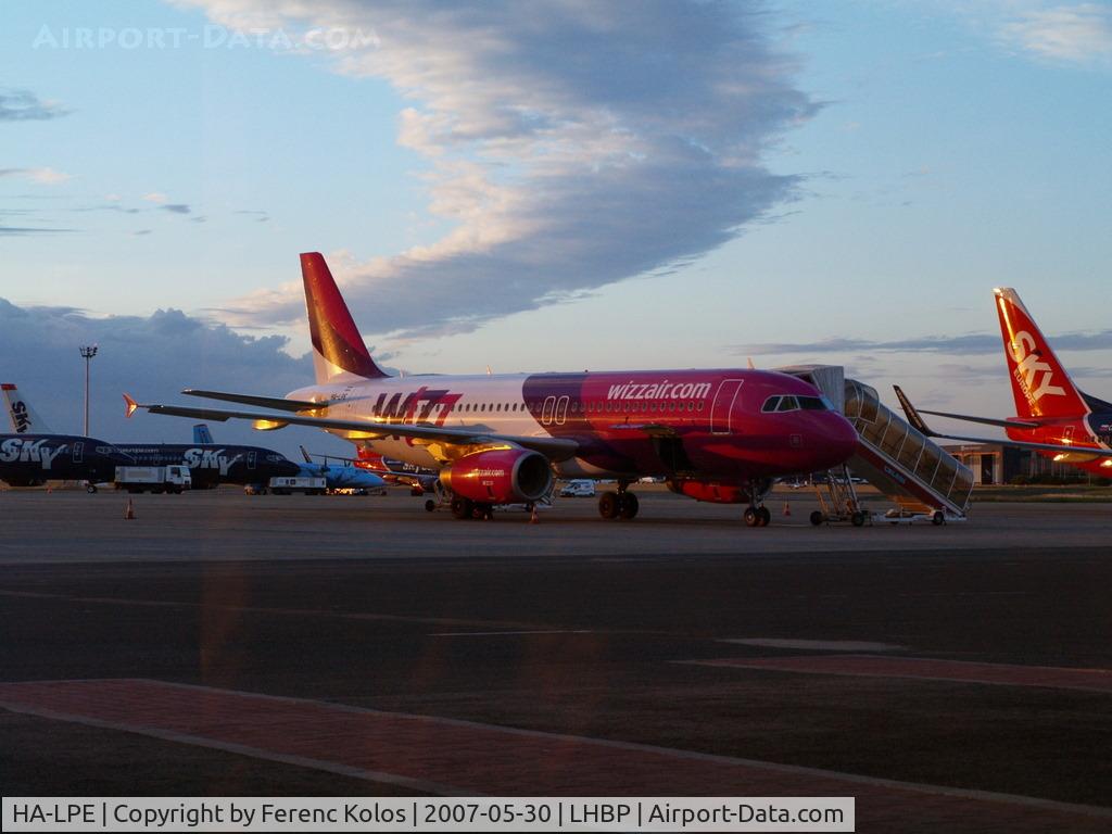 HA-LPE, 2002 Airbus A320-233 C/N 1892, Ferihegy