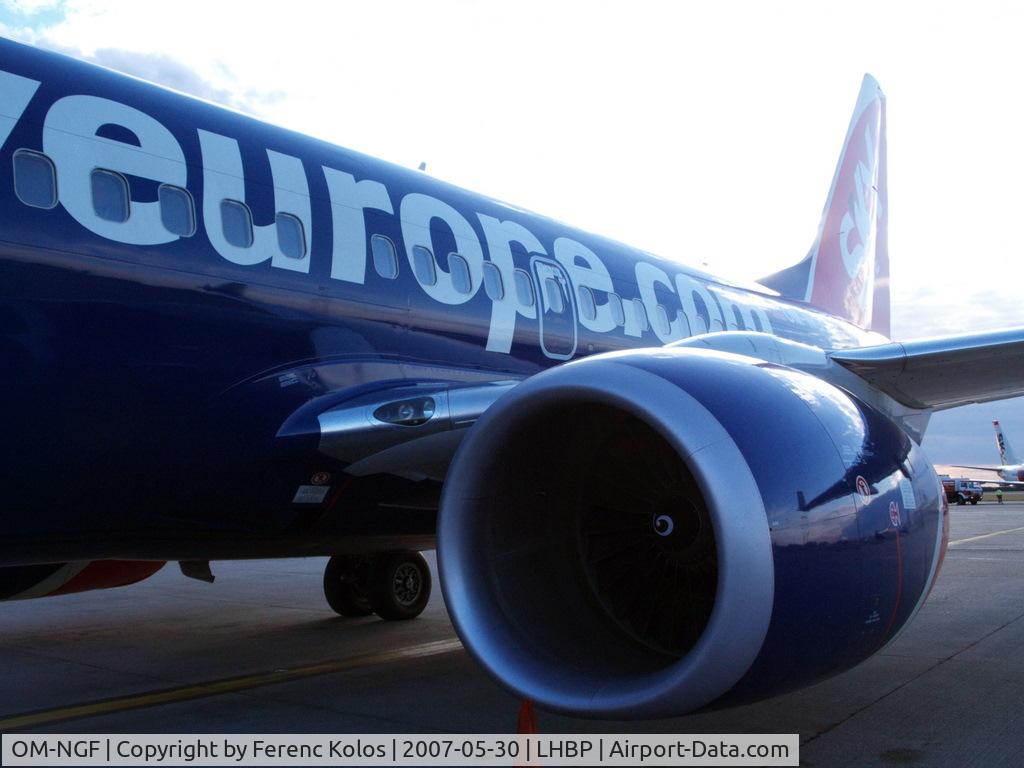 OM-NGF, 2006 Boeing 737-76N C/N 32680, Ferihegy