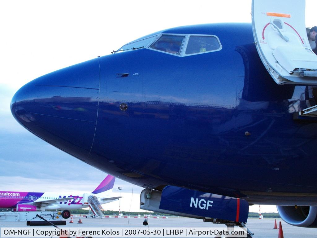 OM-NGF, 2006 Boeing 737-76N C/N 32680, Ferihegy