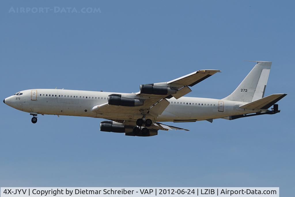 4X-JYV, 1975 Boeing 707-3L6C C/N 21096, Israeli Air Force Boeing 707-300