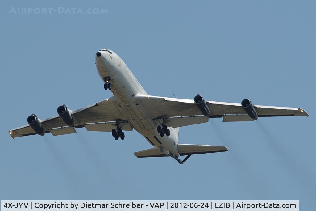 4X-JYV, 1975 Boeing 707-3L6C C/N 21096, Israeli Air Force Boeing 707-300