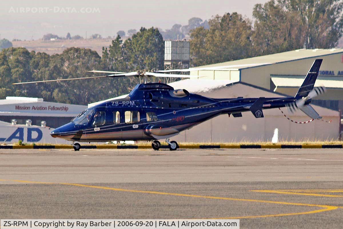 ZS-RPM, 1997 Bell 430 C/N 49024, Seen here.