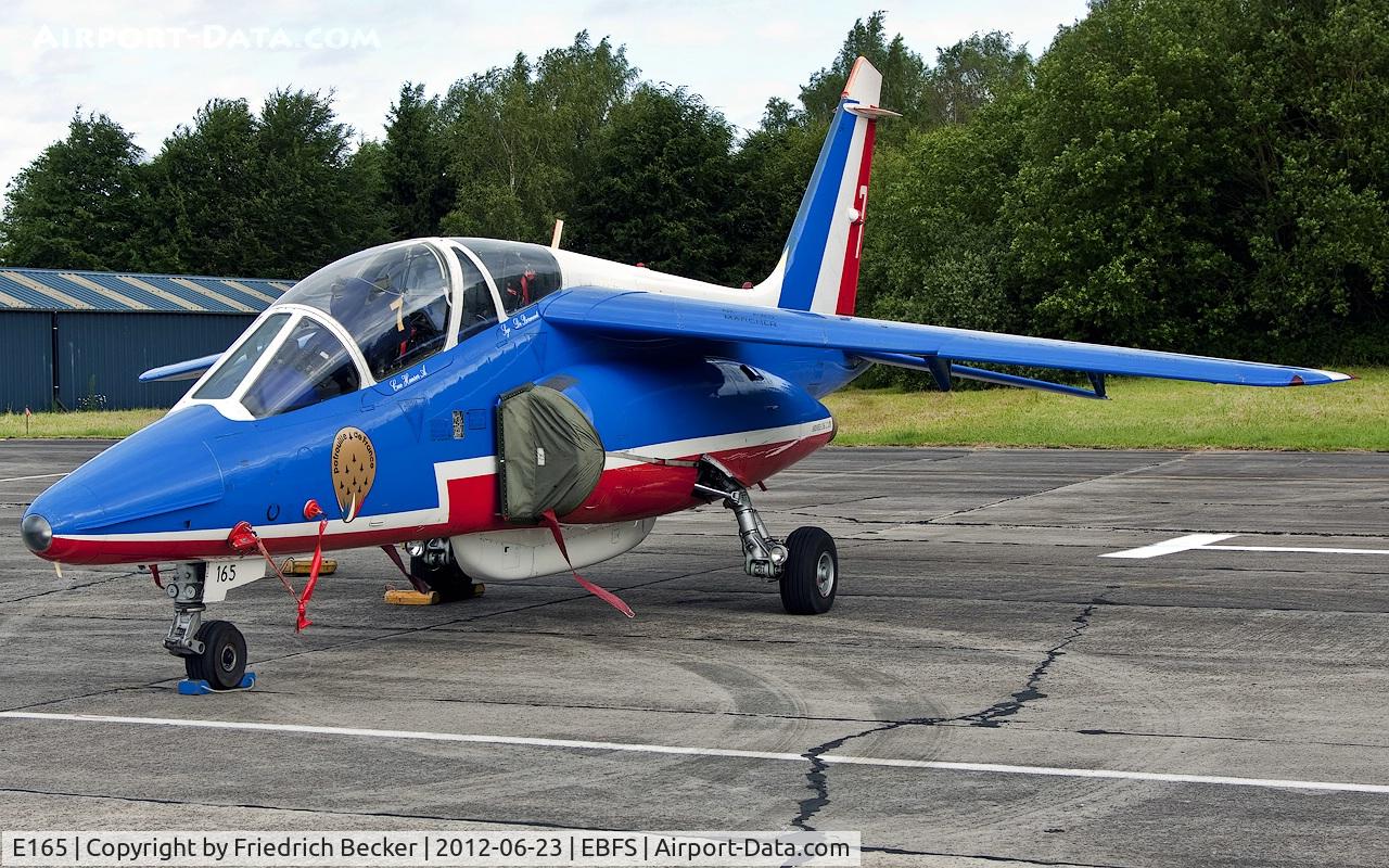 E165, Dassault-Dornier Alpha Jet E C/N E165, static display