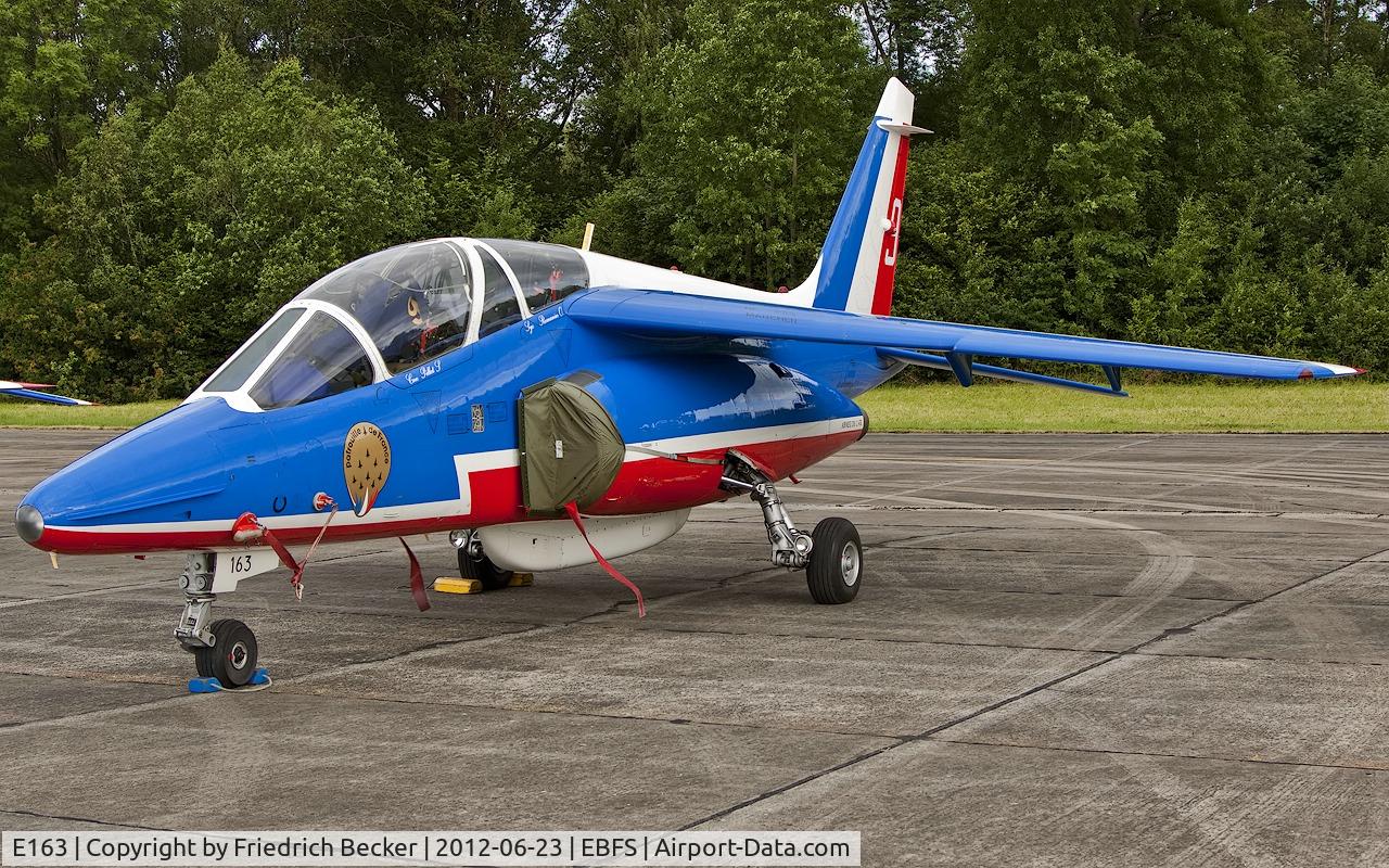 E163, Dassault-Dornier Alpha Jet E C/N E163, static display