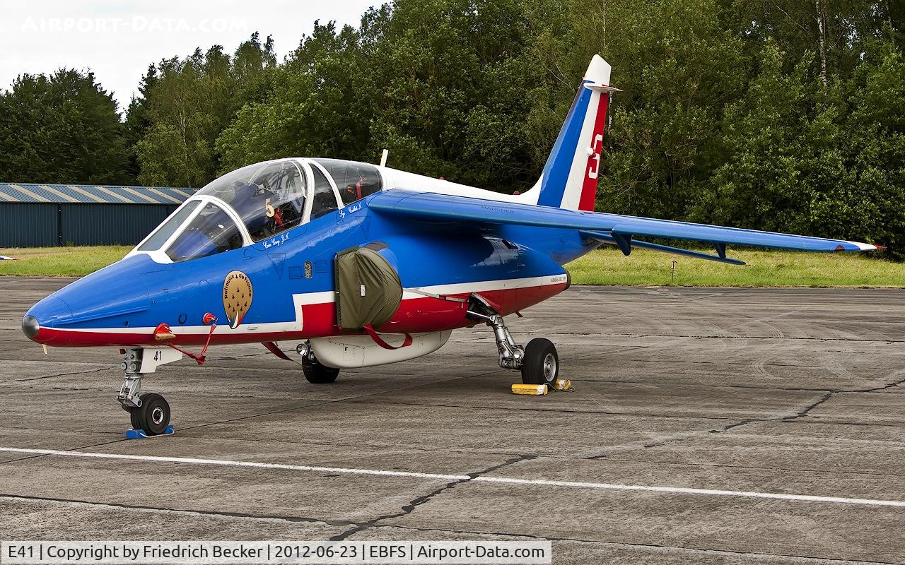 E41, Dassault-Dornier Alpha Jet E C/N E41, static display