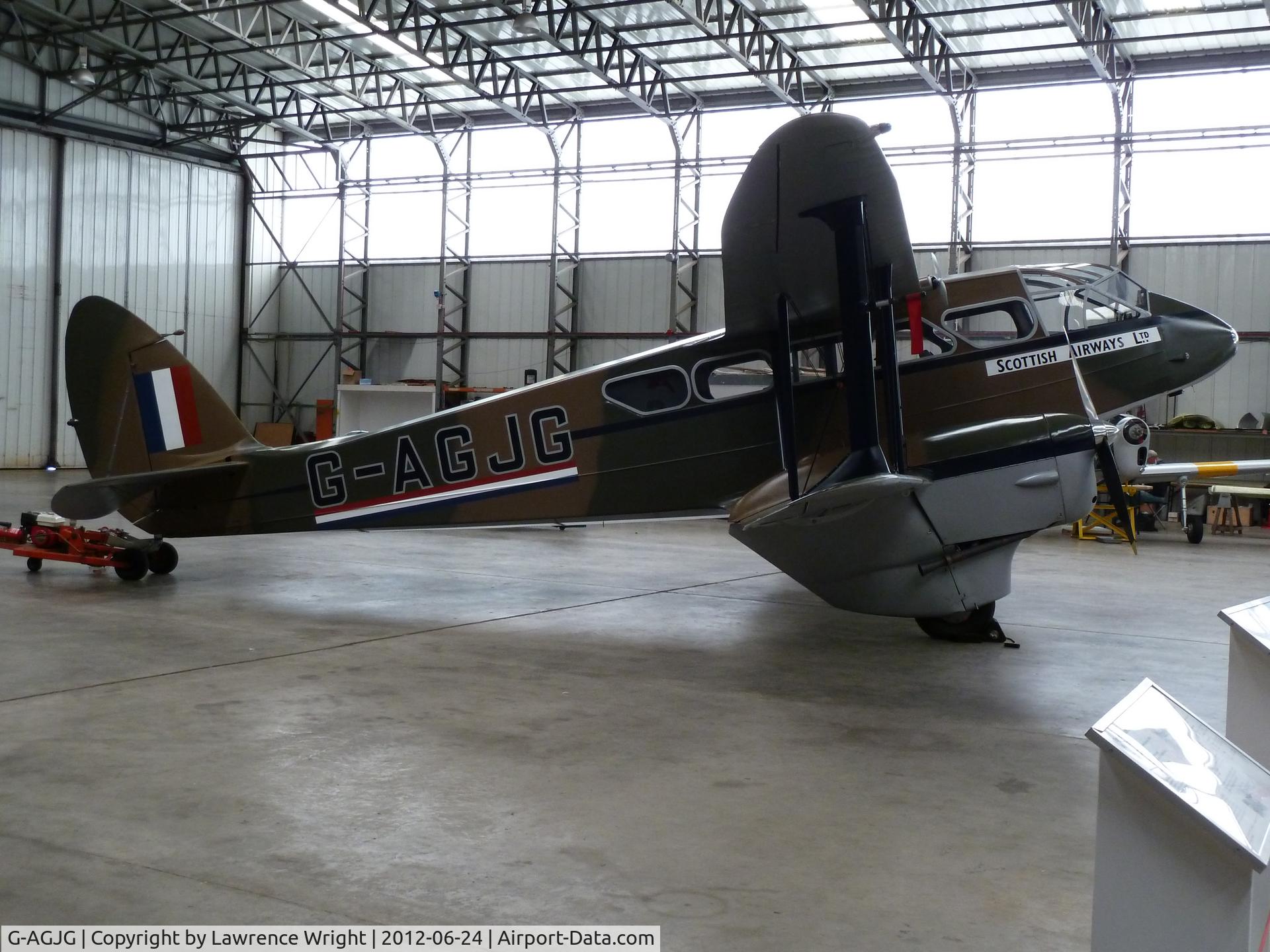 G-AGJG, 1941 De Havilland DH-89A Dominie/Dragon Rapide C/N 6517, IWM Duxford