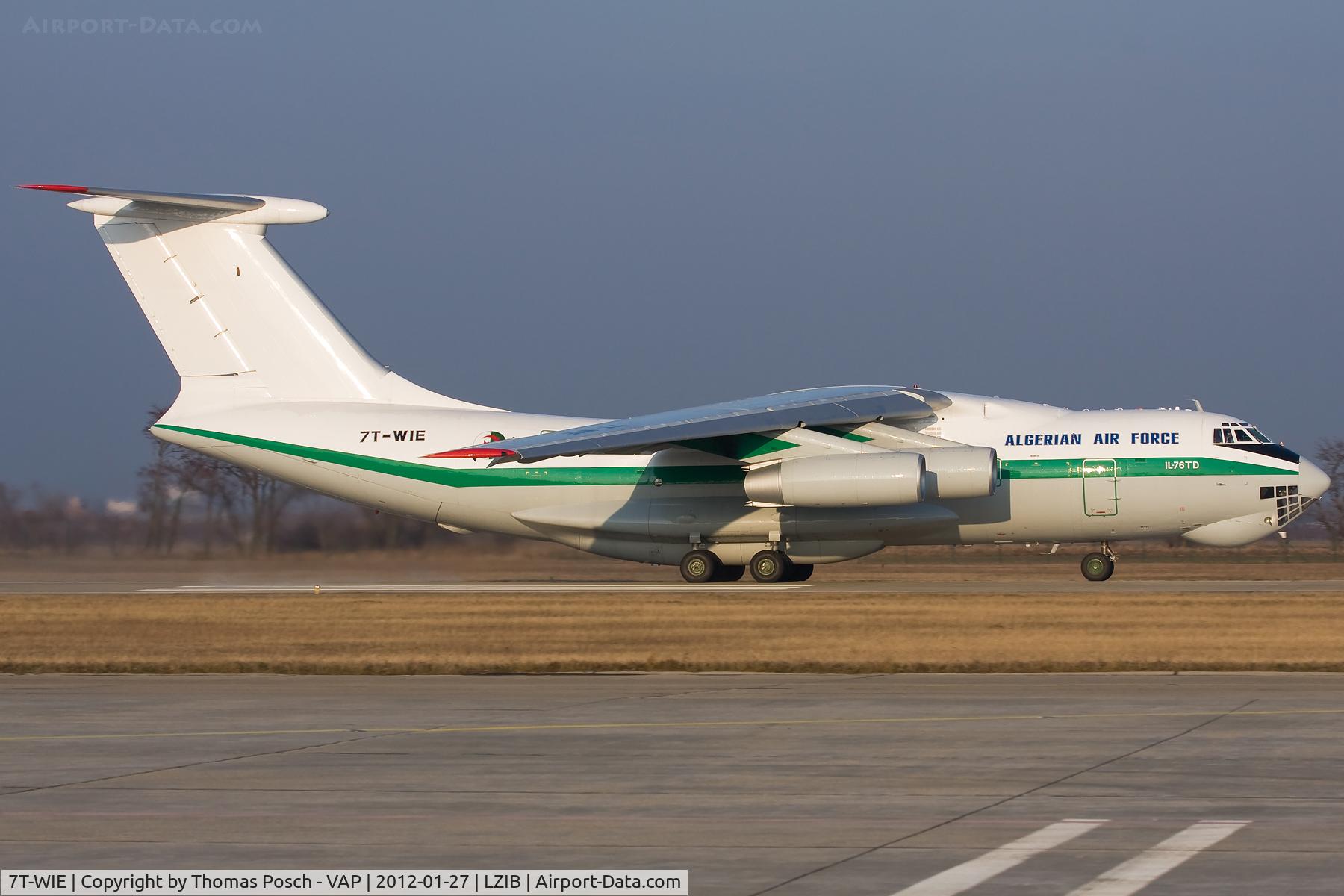 7T-WIE, 1993 Ilyushin Il-76TD C/N 1023414463, Algeria - Air Force