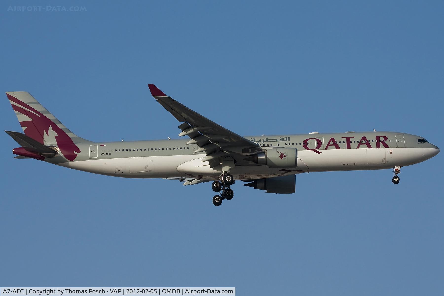 A7-AEC, 2005 Airbus A330-302 C/N 659, Qatar Airways