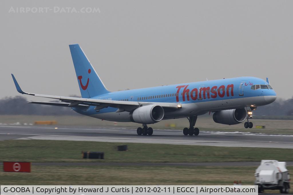 G-OOBA, 2000 Boeing 757-28A C/N 32446, Thomson Airways
