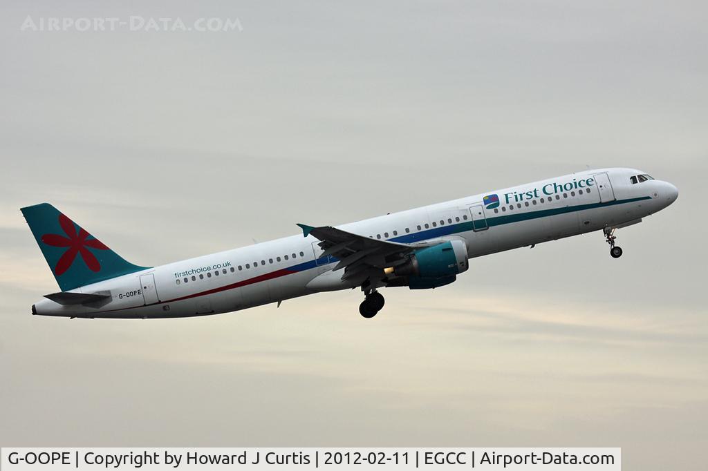 G-OOPE, 1998 Airbus A321-211 C/N 852, First Choice (Thomson Airways)
