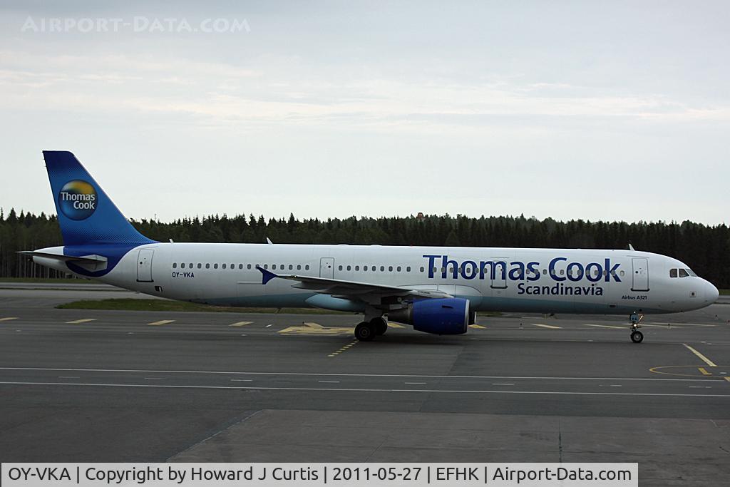 OY-VKA, 2002 Airbus A321-213 C/N 1881, Thomas Cook Scandinavia