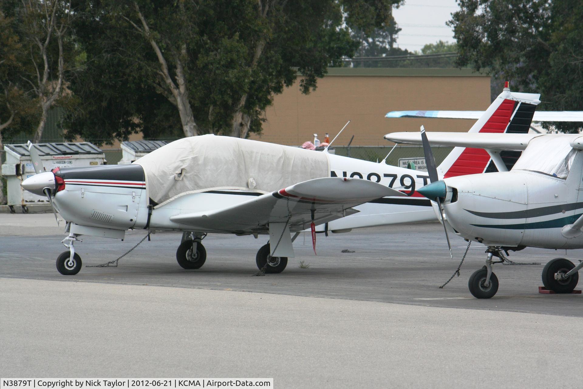N3879T, 1967 Piper PA-28R-180 Cherokee Arrow C/N 28R-30204, Parked by the wash rack