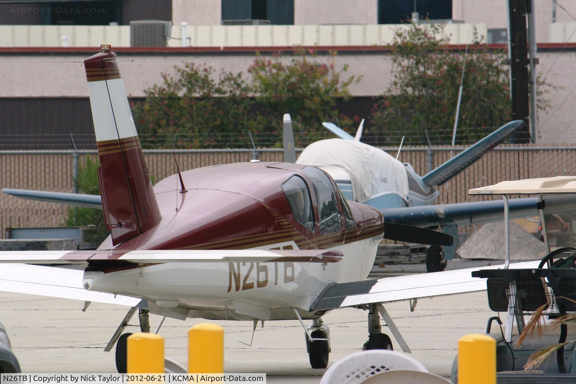 N26TB, Socata TB-20 Trinidad C/N 486B, Parked near the restaurant