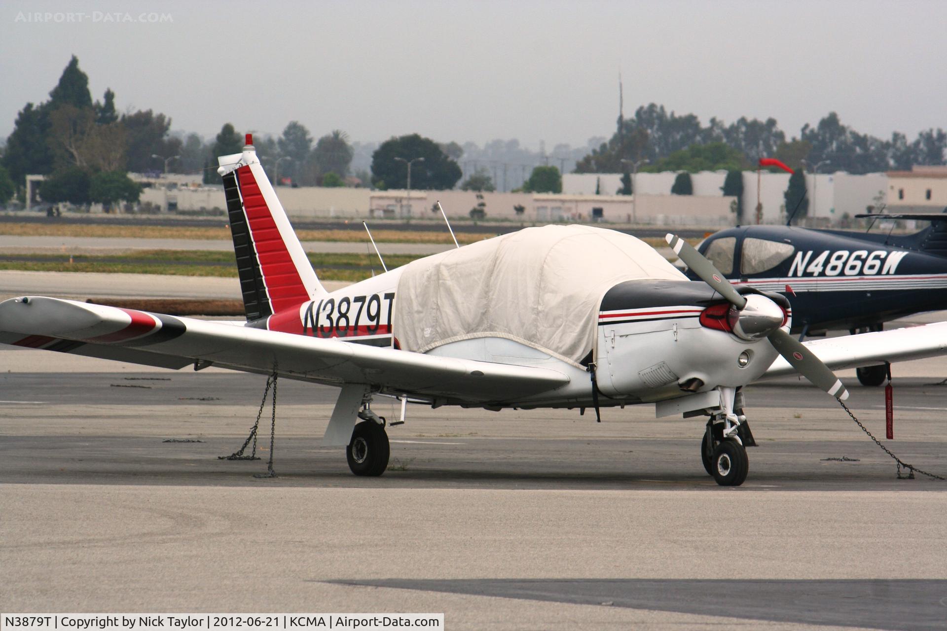 N3879T, 1967 Piper PA-28R-180 Cherokee Arrow C/N 28R-30204, Parked