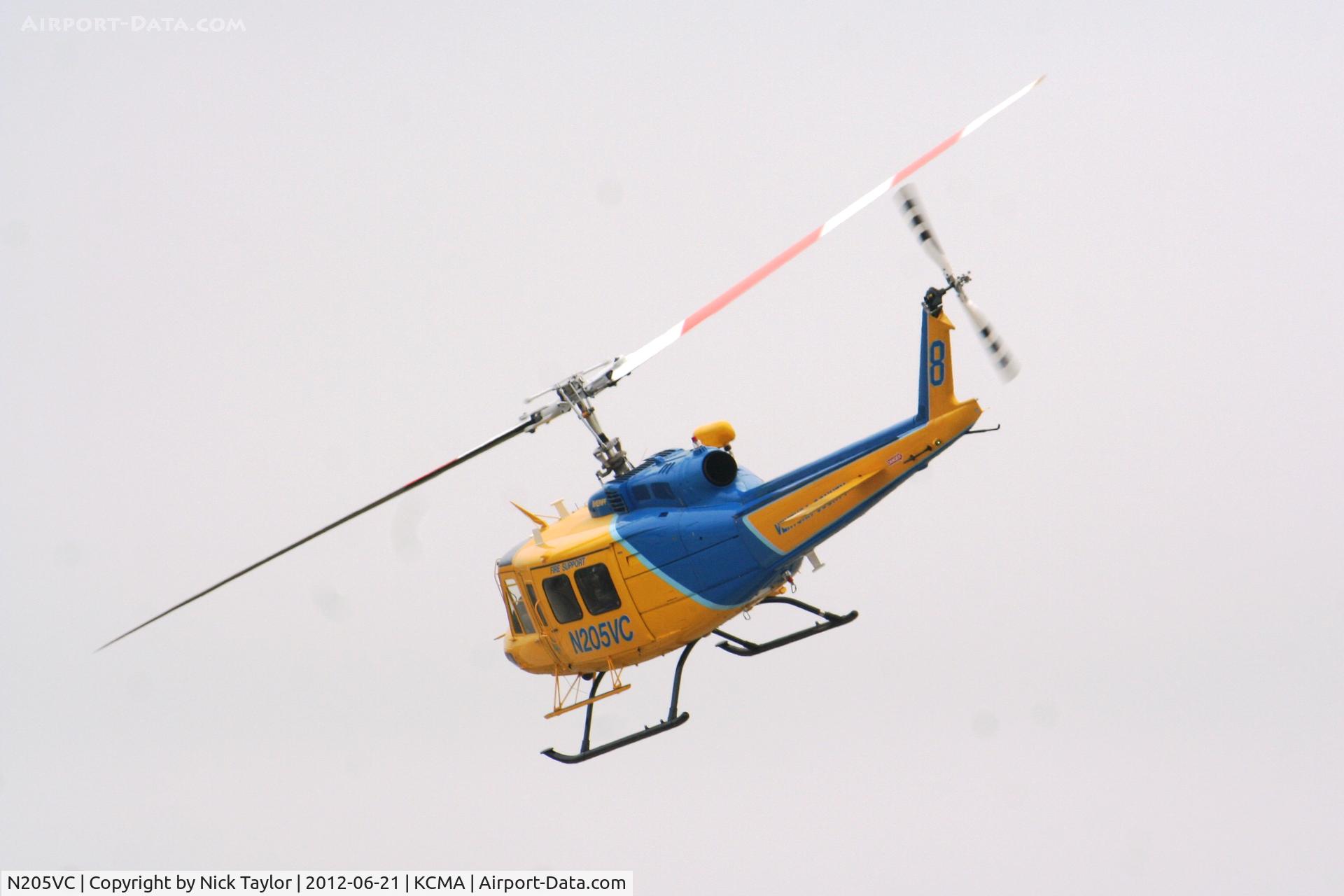 N205VC, 1969 Bell 205A-1 C/N 30066, Ventura County Sheriff
