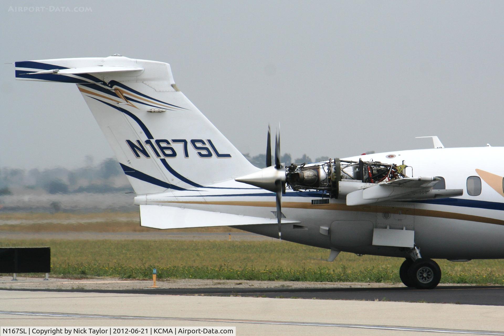 N167SL, 2007 Piaggio P-180 C/N 1136, Engine run