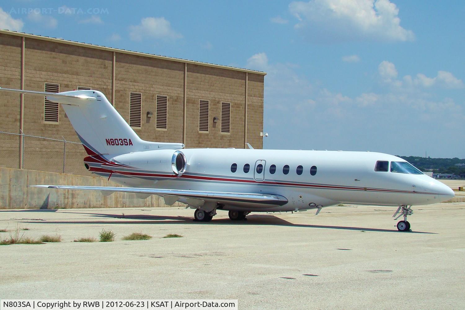 N803SA, 2007 Hawker Beechcraft 4000 C/N RC-8, Parked