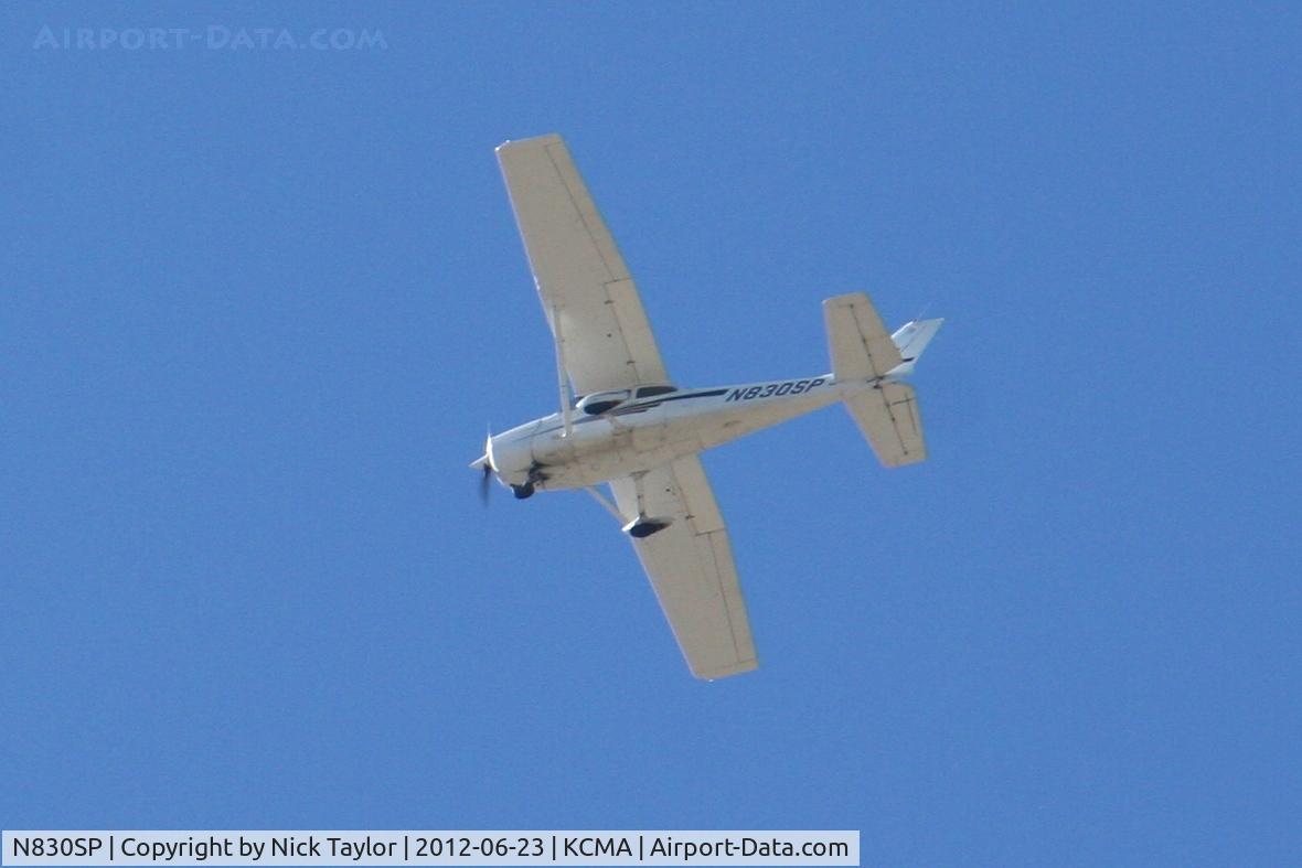 N830SP, 2001 Cessna 172S C/N 172S8745, Overhead