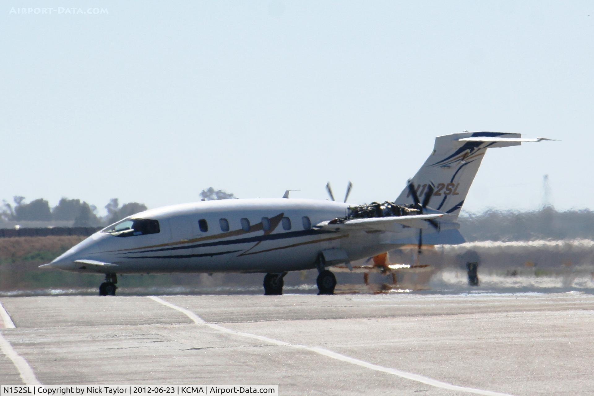 N152SL, 1992 Piaggio P-180 Avanti C/N 1014, Engine run