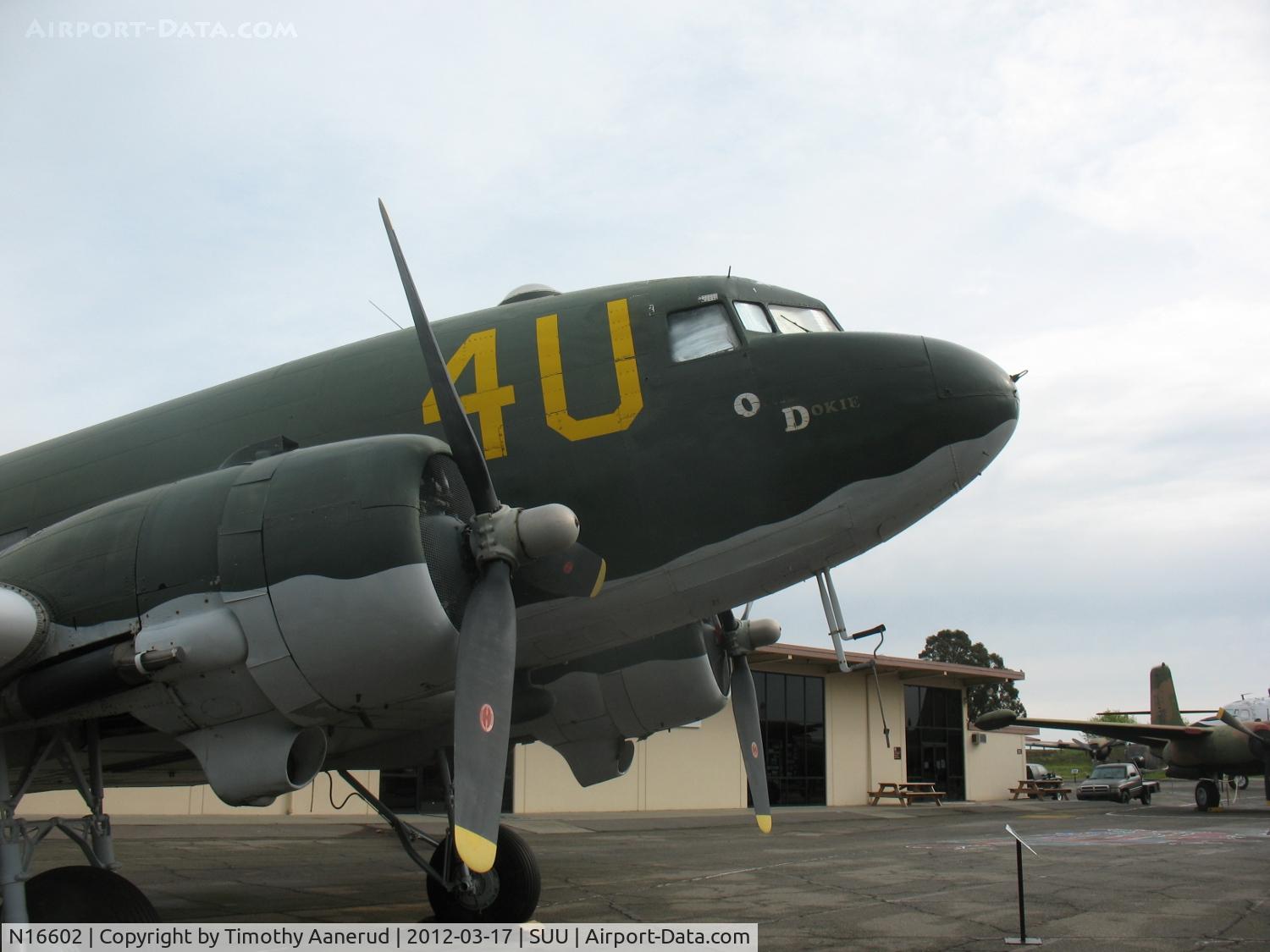 N16602, 1943 Douglas C-47A-20-DK Skytrain C/N 12852, at Travis AFB