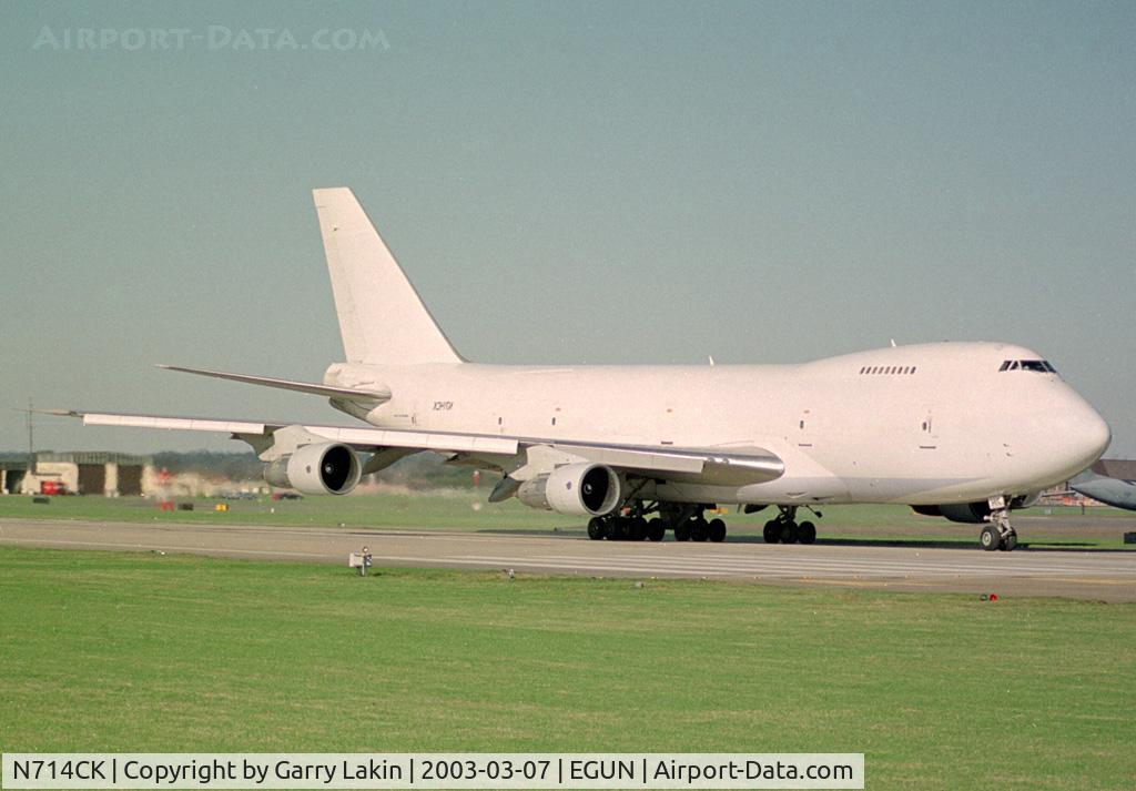 N714CK, 1981 Boeing 747-209B C/N 22446, Military airlift for the USAF