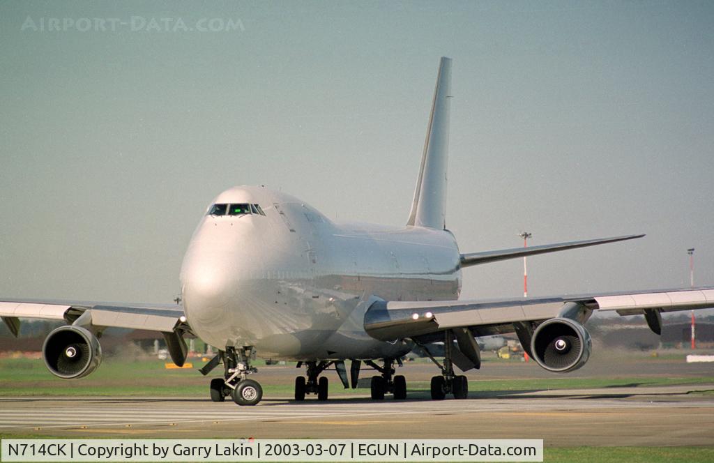 N714CK, 1981 Boeing 747-209B C/N 22446, Military airlift for the USAF