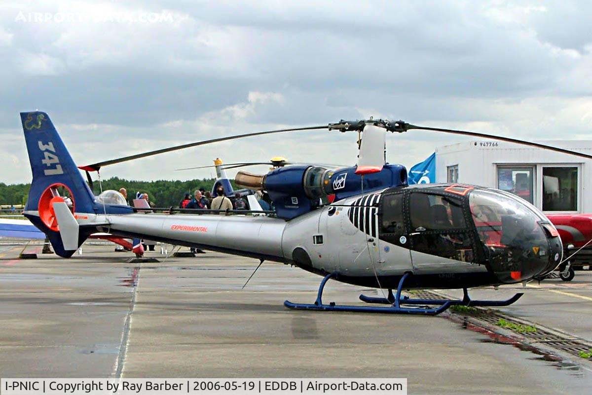 I-PNIC, 2000 Aerospatiale SA-341GC Gazelle C/N 002, Displayed here with show code of 341. The true identity of the helicopter is not known the c/n is not what it should be appears to be a rebuilt machine.
