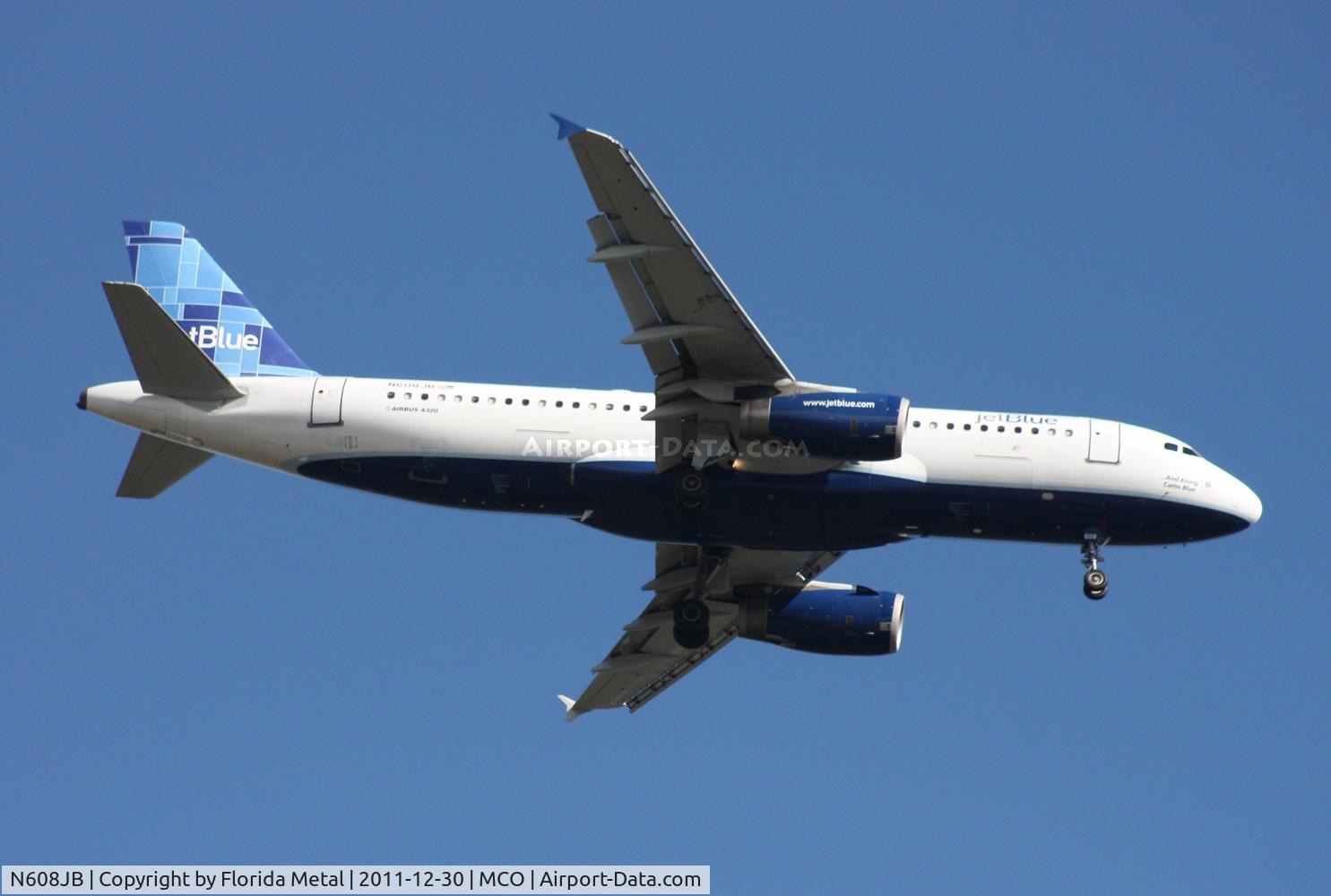 N608JB, 2005 Airbus A320-232 C/N 2415, Jet Blue A320