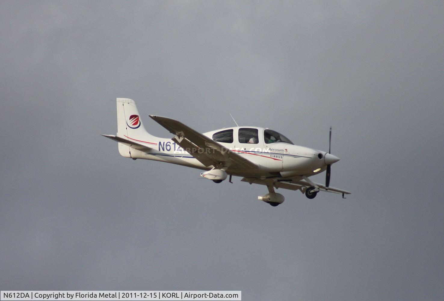 N612DA, 2007 Cirrus SR20 C/N 1849, Cirrus SR20