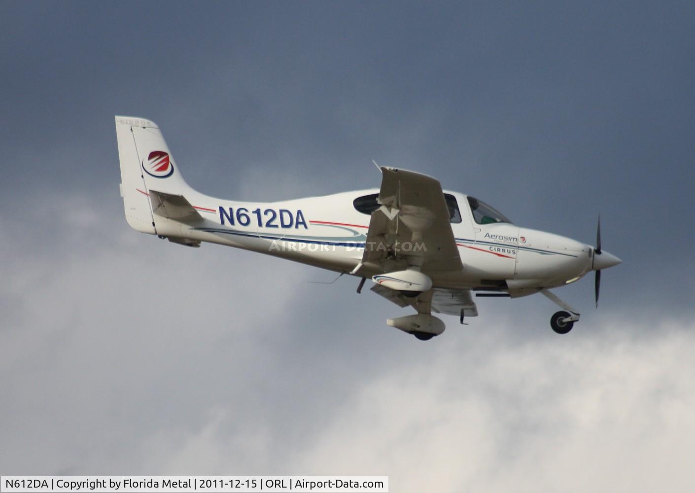 N612DA, 2007 Cirrus SR20 C/N 1849, Cirrus SR20