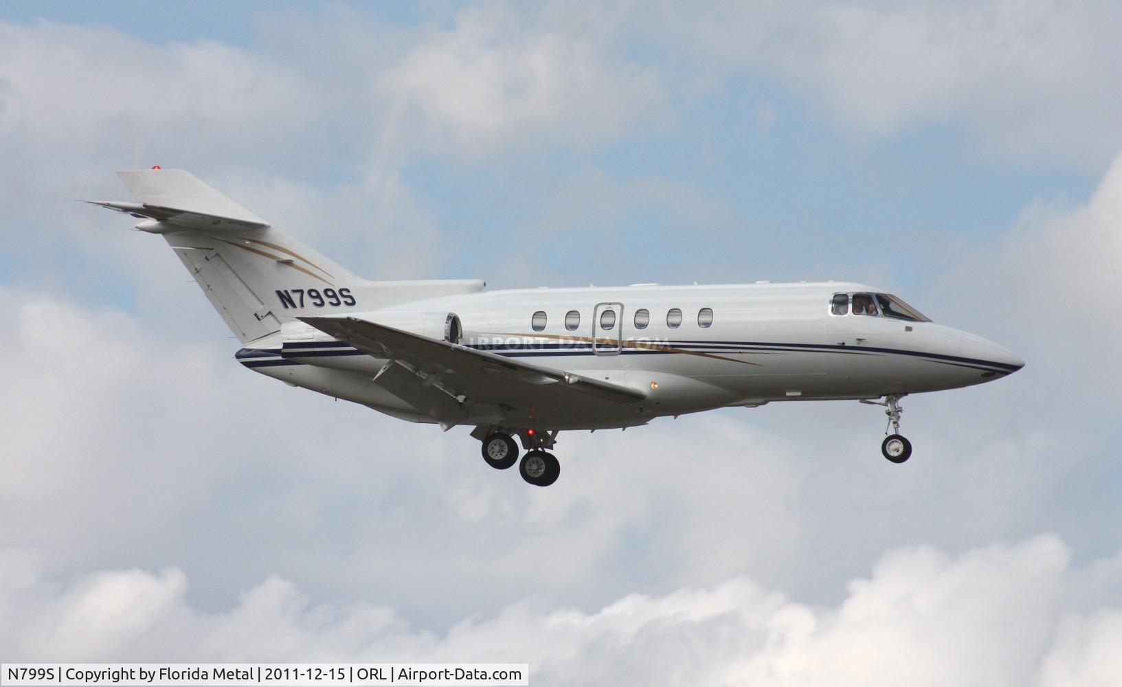 N799S, 2002 Raytheon HAWKER 800XP C/N 258588, Hawker 800XP