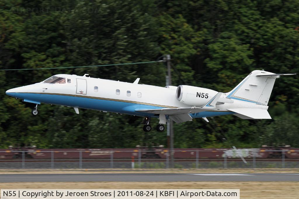 N55, 1993 Learjet Inc 60 C/N 013, faa jet