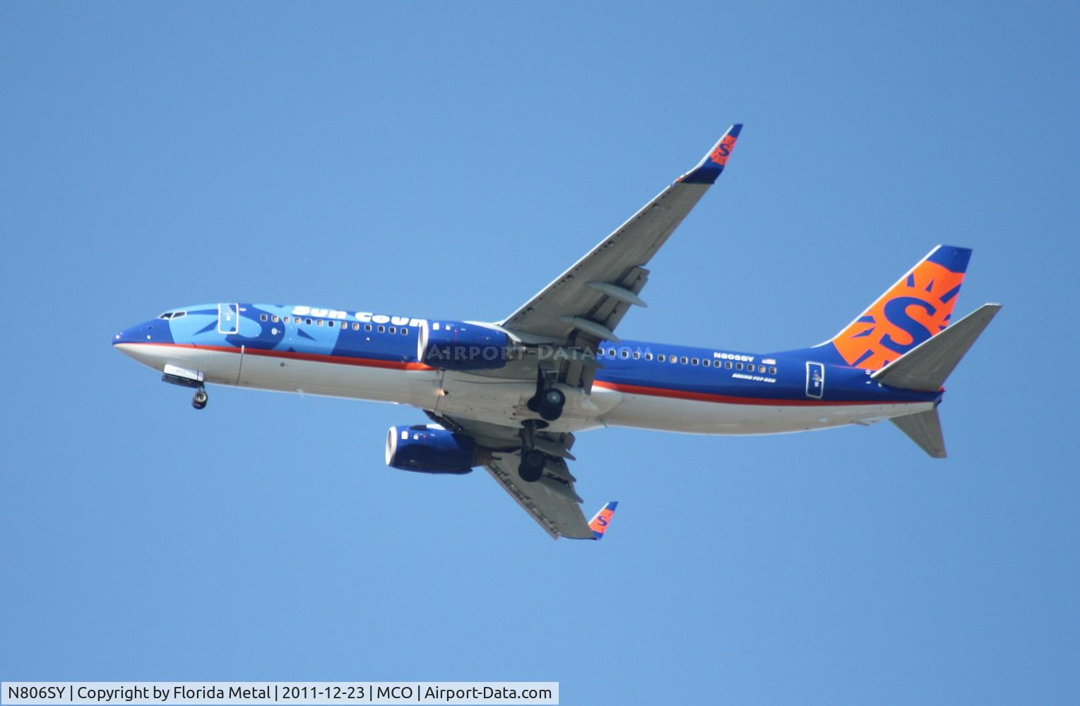 N806SY, 1998 Boeing 737-8Q8 C/N 28215, Sun Country 737